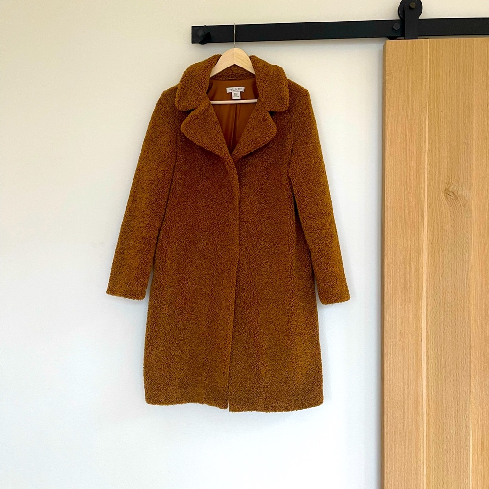 Rachel Zoe Teddy Bear Coat size Medium